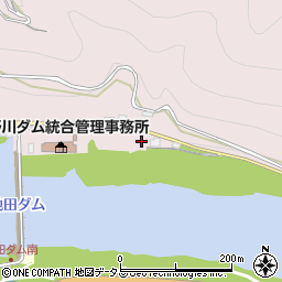 徳島県三好市池田町西山谷尻周辺の地図