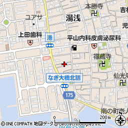 和歌山県有田郡湯浅町湯浅145周辺の地図