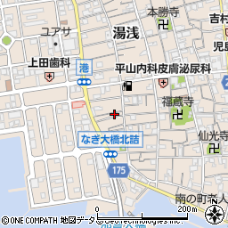 和歌山県有田郡湯浅町湯浅144周辺の地図