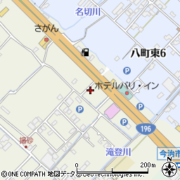 愛媛県今治市中寺243周辺の地図
