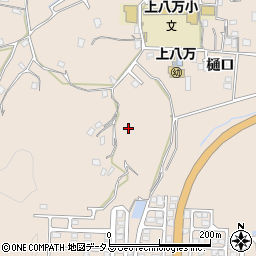 徳島県徳島市上八万町樋口139周辺の地図