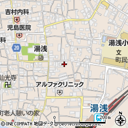 和歌山県有田郡湯浅町湯浅995-3周辺の地図