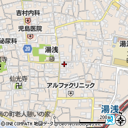 和歌山県有田郡湯浅町湯浅991周辺の地図