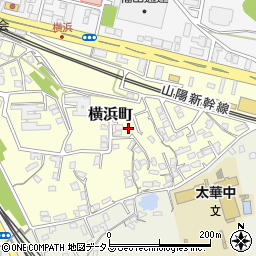 〒745-0812 山口県周南市横浜町の地図
