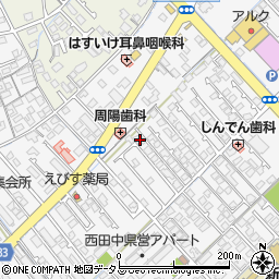 山口県防府市新田888-2周辺の地図