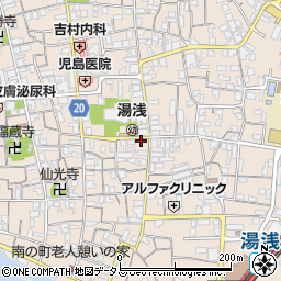 和歌山県有田郡湯浅町湯浅787周辺の地図