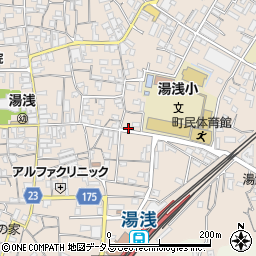 和歌山県有田郡湯浅町湯浅1567-1周辺の地図