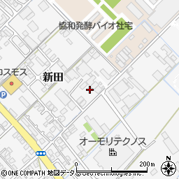 山口県防府市新田248周辺の地図