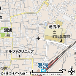 和歌山県有田郡湯浅町湯浅1567-2周辺の地図