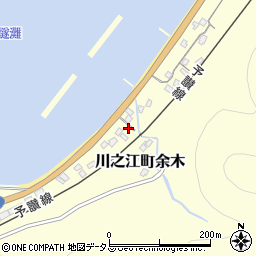 愛媛県四国中央市川之江町余木933周辺の地図