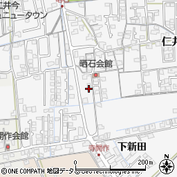 山口県防府市仁井令晒石888周辺の地図