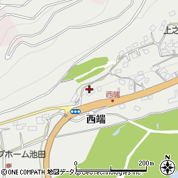 徳島県三好市池田町州津西端1564周辺の地図