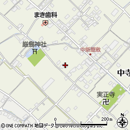 愛媛県今治市中寺331周辺の地図