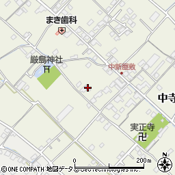 愛媛県今治市中寺331周辺の地図