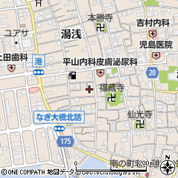 和歌山県有田郡湯浅町湯浅281周辺の地図