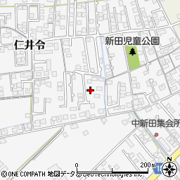 山口県防府市新田540周辺の地図
