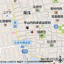 和歌山県有田郡湯浅町湯浅286周辺の地図