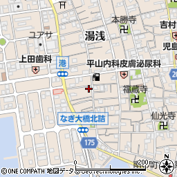 和歌山県有田郡湯浅町湯浅133周辺の地図