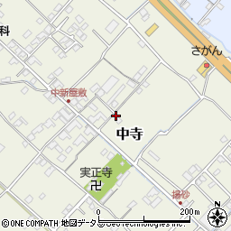 愛媛県今治市中寺191周辺の地図