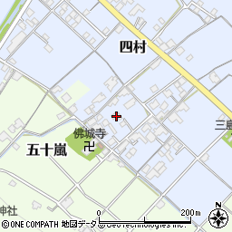 愛媛県今治市四村158-2周辺の地図