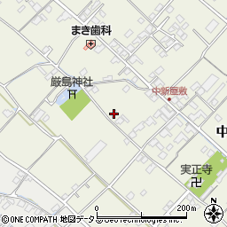愛媛県今治市中寺332周辺の地図