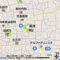 和歌山県有田郡湯浅町湯浅785周辺の地図