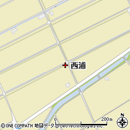 山口県防府市西浦1002周辺の地図