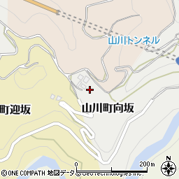 徳島県吉野川市山川町向坂56周辺の地図