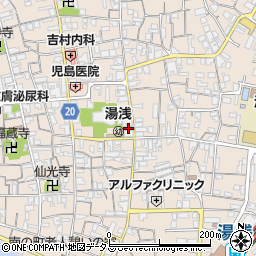 和歌山県有田郡湯浅町湯浅786周辺の地図
