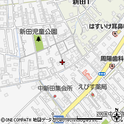 山口県防府市新田627周辺の地図