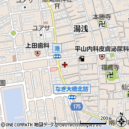 和歌山県有田郡湯浅町湯浅128周辺の地図