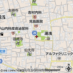 和歌山県有田郡湯浅町湯浅679周辺の地図