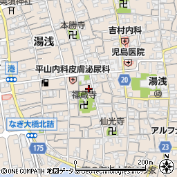 和歌山県有田郡湯浅町湯浅466周辺の地図