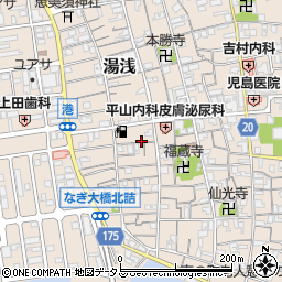 和歌山県有田郡湯浅町湯浅276周辺の地図