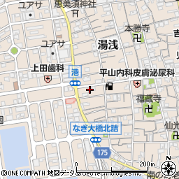 和歌山県有田郡湯浅町湯浅125周辺の地図