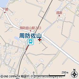 山口県山口市佐山1388周辺の地図