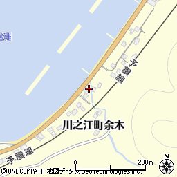 愛媛県四国中央市川之江町余木824周辺の地図