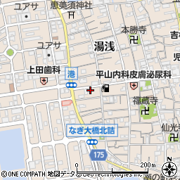 和歌山県有田郡湯浅町湯浅123周辺の地図