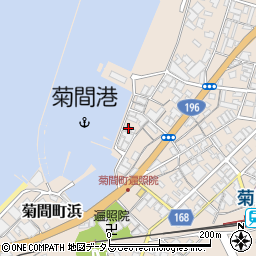 菊間町漁協周辺の地図