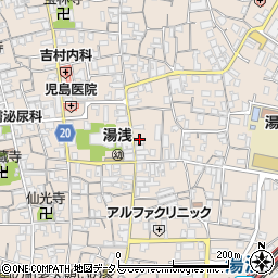 和歌山県有田郡湯浅町湯浅861周辺の地図