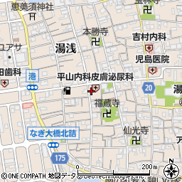 和歌山県有田郡湯浅町湯浅391周辺の地図