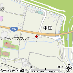 徳島県三好郡東みよし町中庄1393周辺の地図