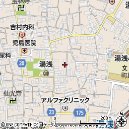 和歌山県有田郡湯浅町湯浅982周辺の地図