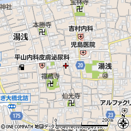 和歌山県有田郡湯浅町湯浅681-1周辺の地図
