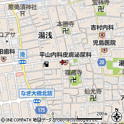 和歌山県有田郡湯浅町湯浅392周辺の地図