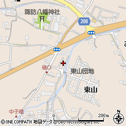徳島県徳島市上八万町樋口224-26周辺の地図