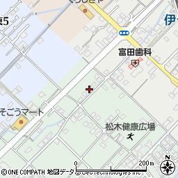 愛媛県今治市松木406周辺の地図