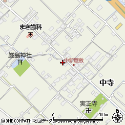 愛媛県今治市中寺328周辺の地図