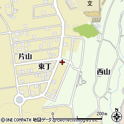 徳島県徳島市下町（西山）周辺の地図