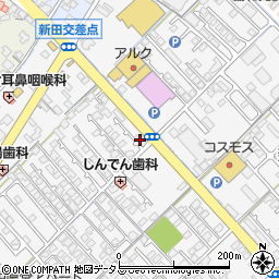 山口県防府市新田911-1周辺の地図